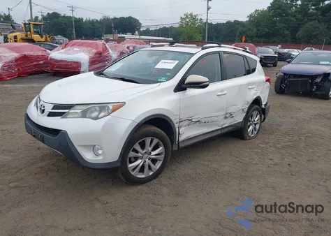 2014 Toyota Rav4 Limited из США, поврежденный, VIN 2T3DFREV6EW215197